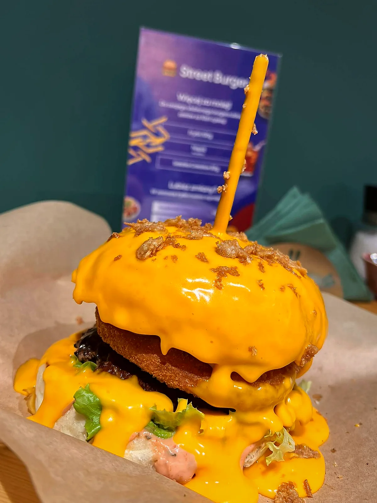 Serowy burger StreetBurger.pl
