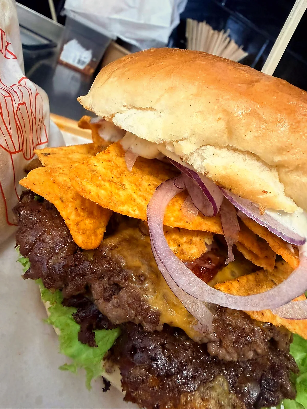 Nachos burger StreetBurger.pl